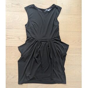 XXI Black‎ Sleeveless Dress Pleated Tulip Hem Cocktail Party Career Medium